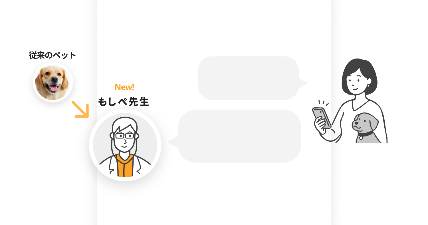 相談画面のアイコンをもしぺ先生に変更画像