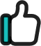 Upvote icon inline